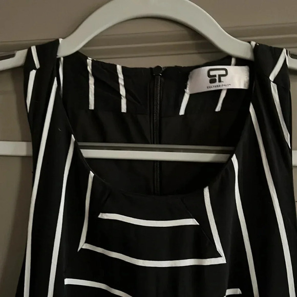 Super Comfy Asymmetrical Striped Dress - Picture 2 of 3